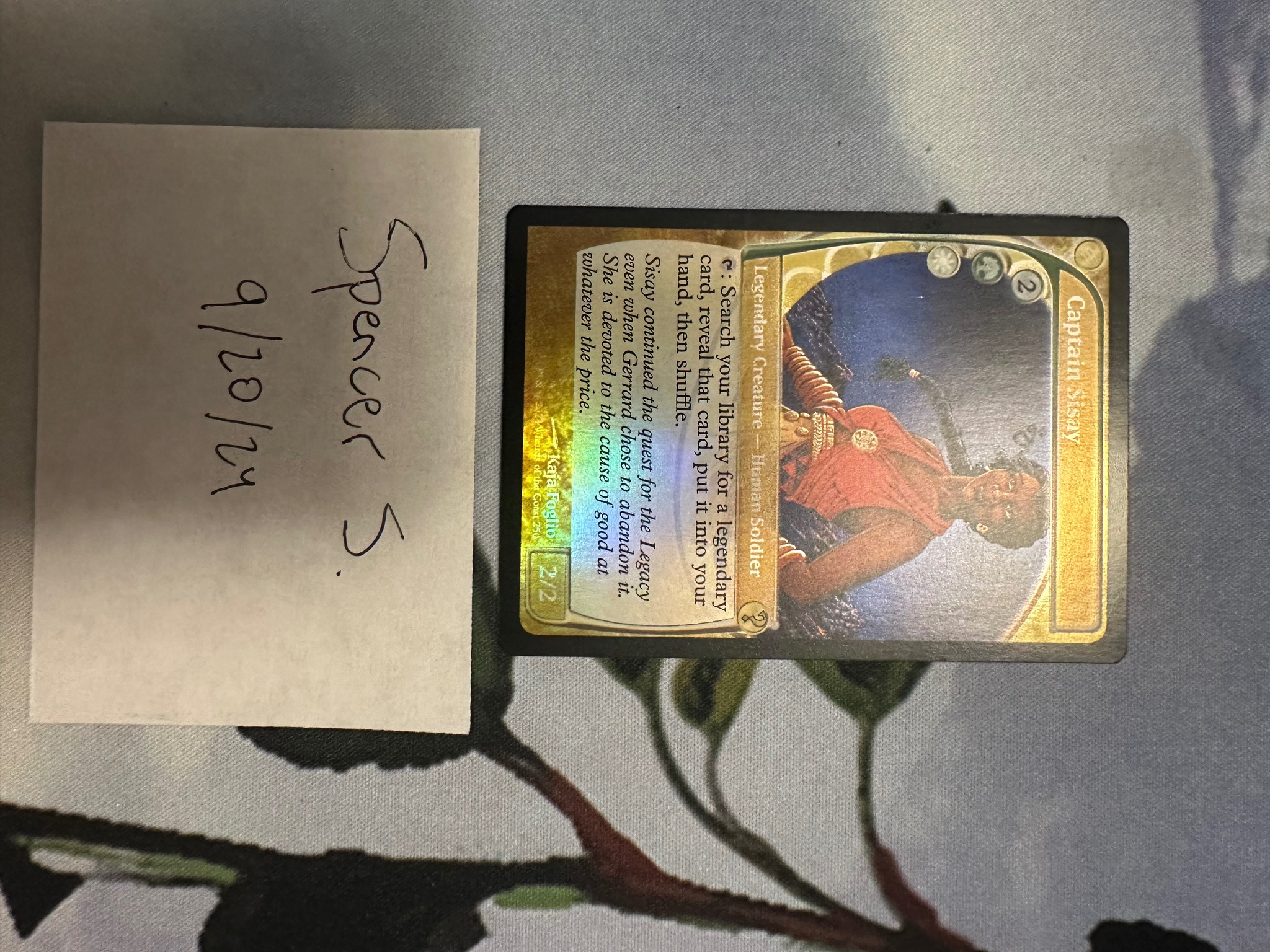 All cold foils Attack of the Vine - 54 cards total. PM me if