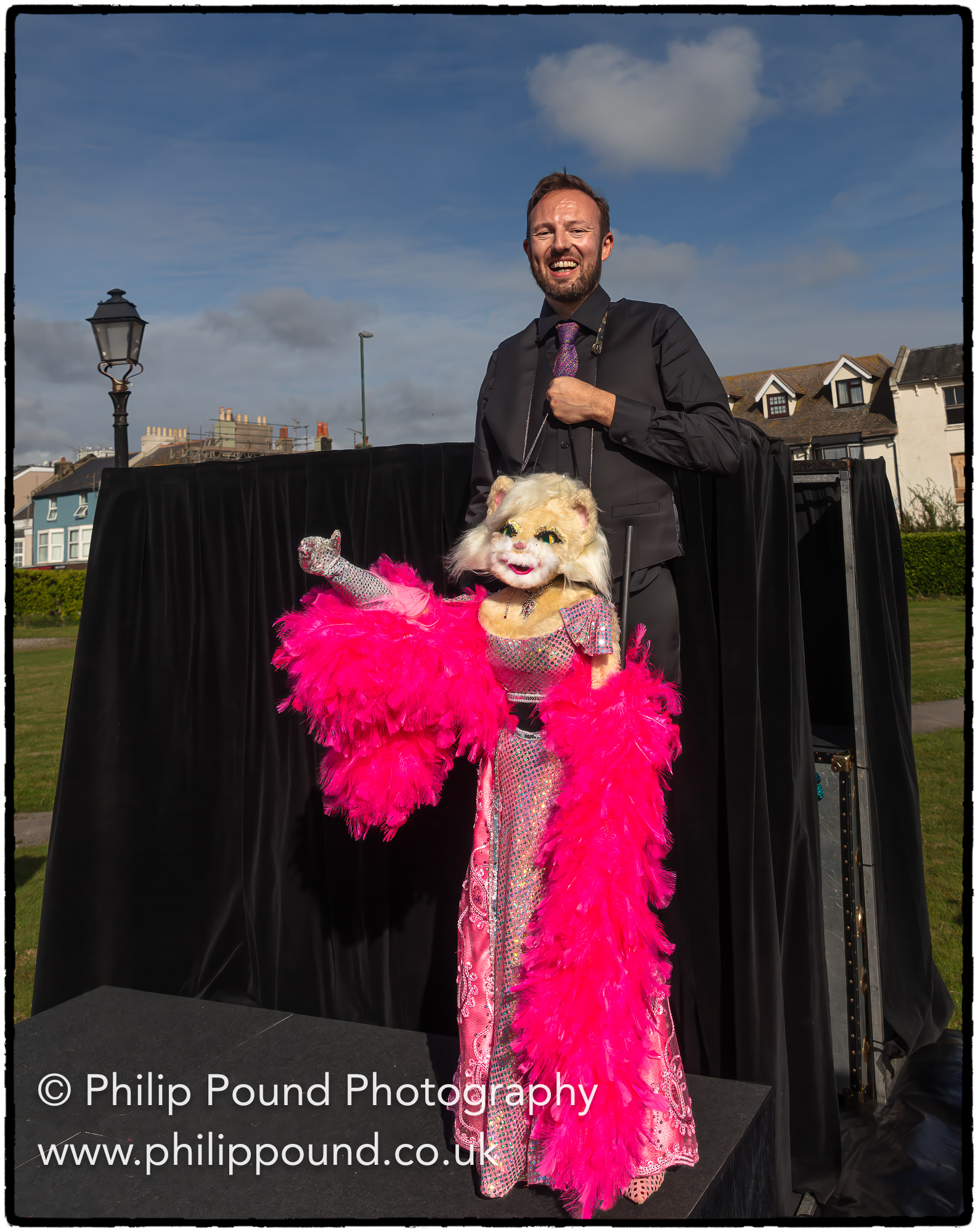 James Arnott with his puppet... - Philip Pound Photography | Facebook
