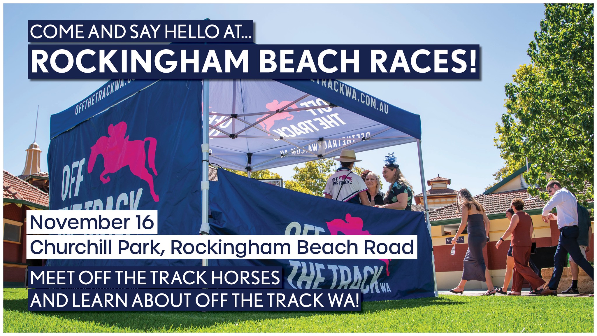 Off the Track WA at Rockingham Beach Races!