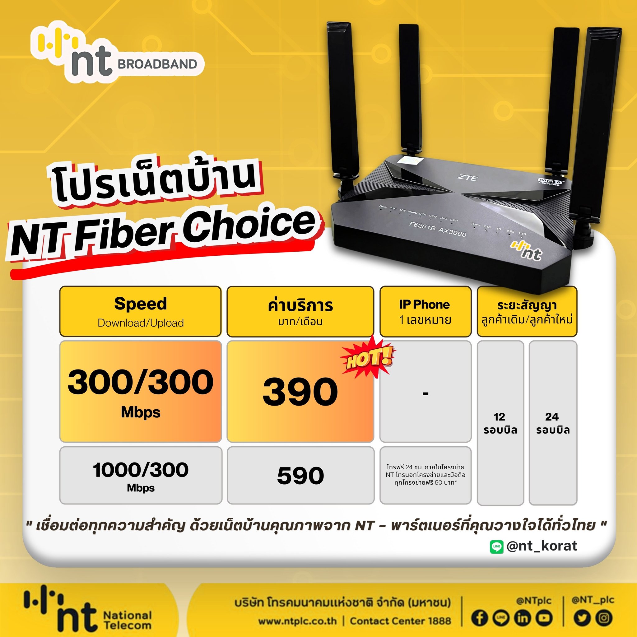 NT - เน็ตบ้าน 