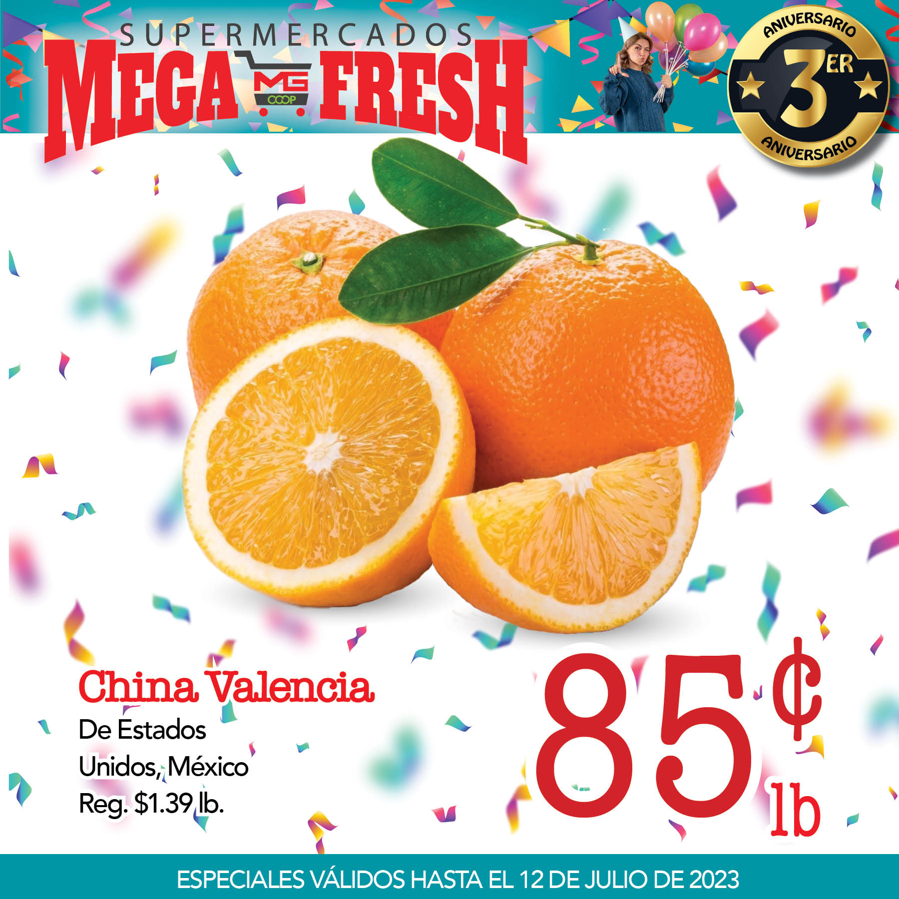 Nuestra frescura llega hasta la... - Supermercados Mega Fresh