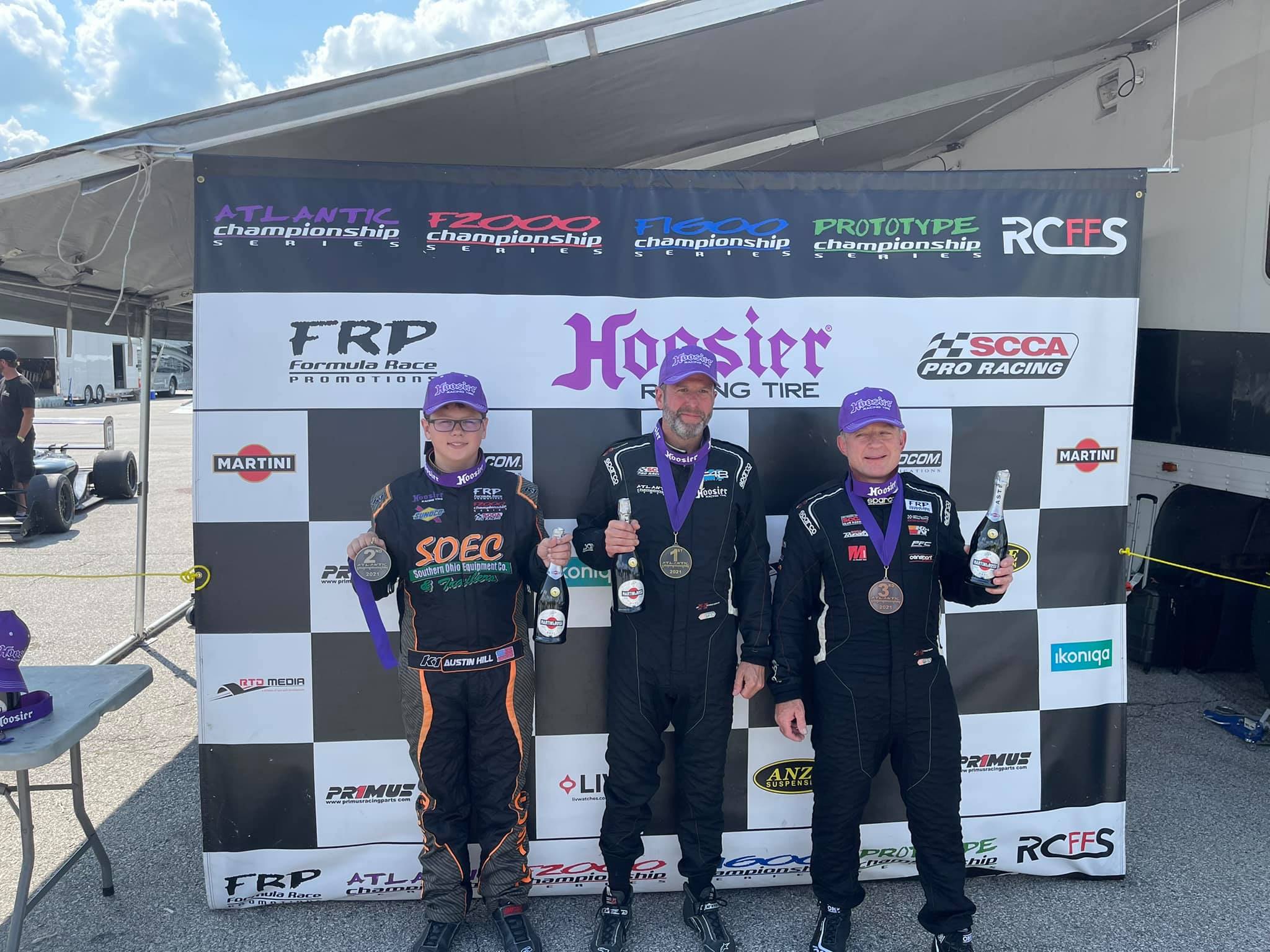 Podium pictures from this... - Austin Hill Motorsports