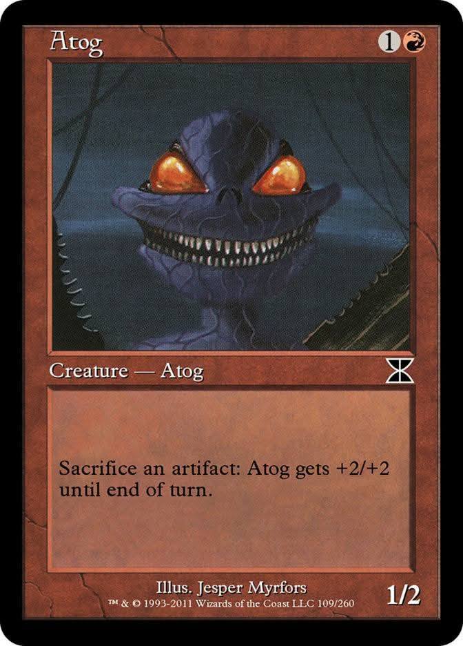 mtg atog commander deck Magic The Gathering - Sacrifice an Atog creature What cards to add to