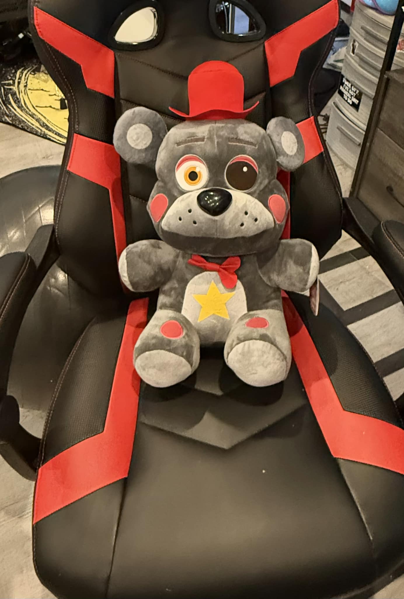 Finding Lefty and Funko FNAF products at Game Stop
