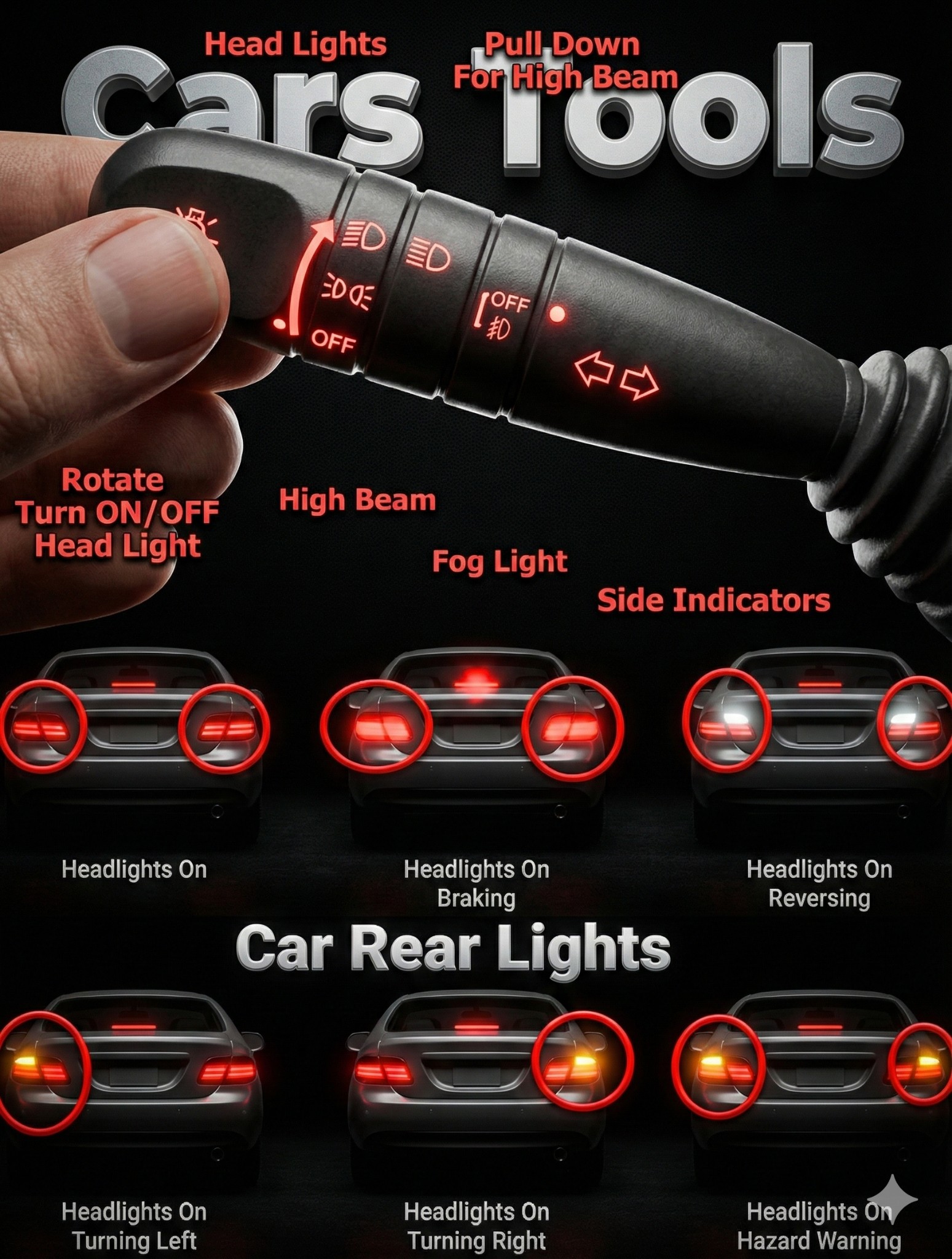 Cars - Master Your Car's Lighting System! 🚗💡 Do you know exactly what’s ...