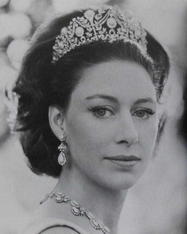 Princess Margaret, younger sister of Queen Elizabeth II, was born