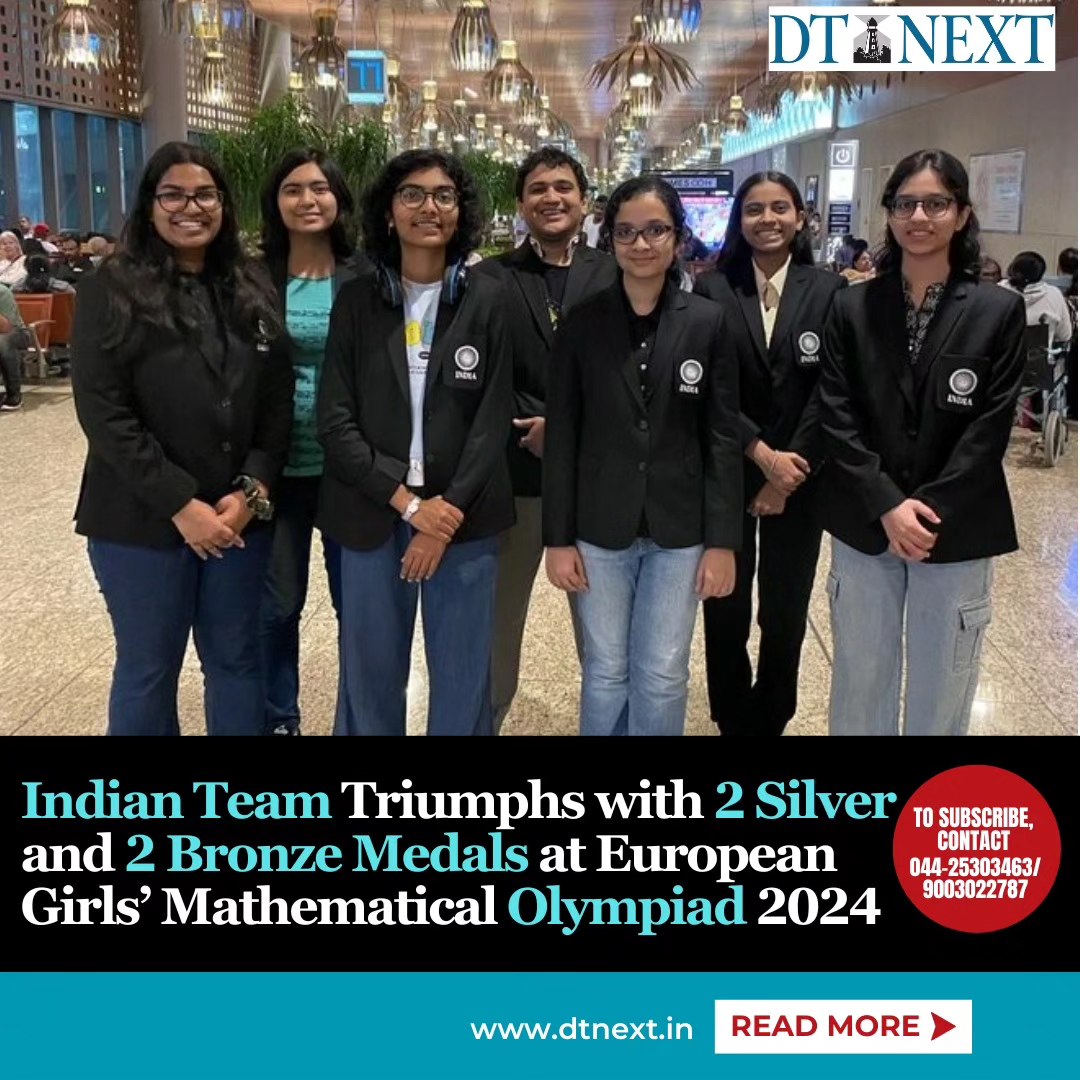 DTNext - Indian brilliance shines at the European Girls’...