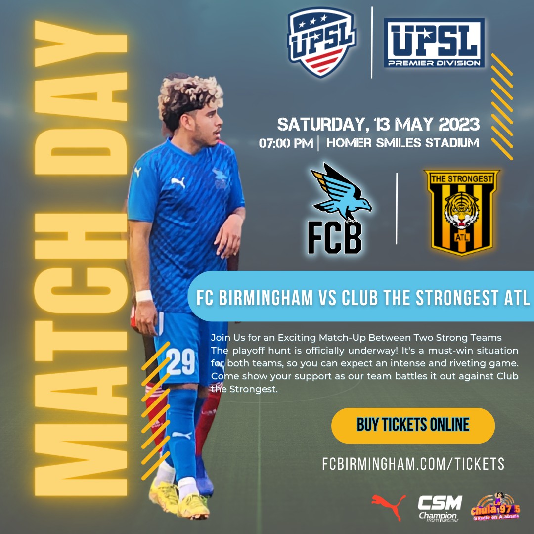 FC Birmingham - Join Us for an Exciting Match-Up Between... | Facebook