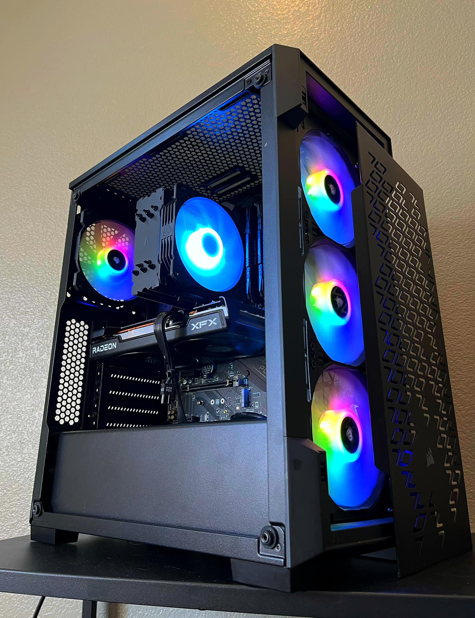Upgraded PC with Intel Core i7 and Gigabyte RX 6600 XT