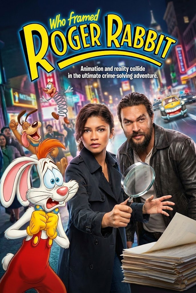 Movies - 🎬 Who Framed Roger Rabbit (2026) ⭐ Starring: Chris Pratt ...