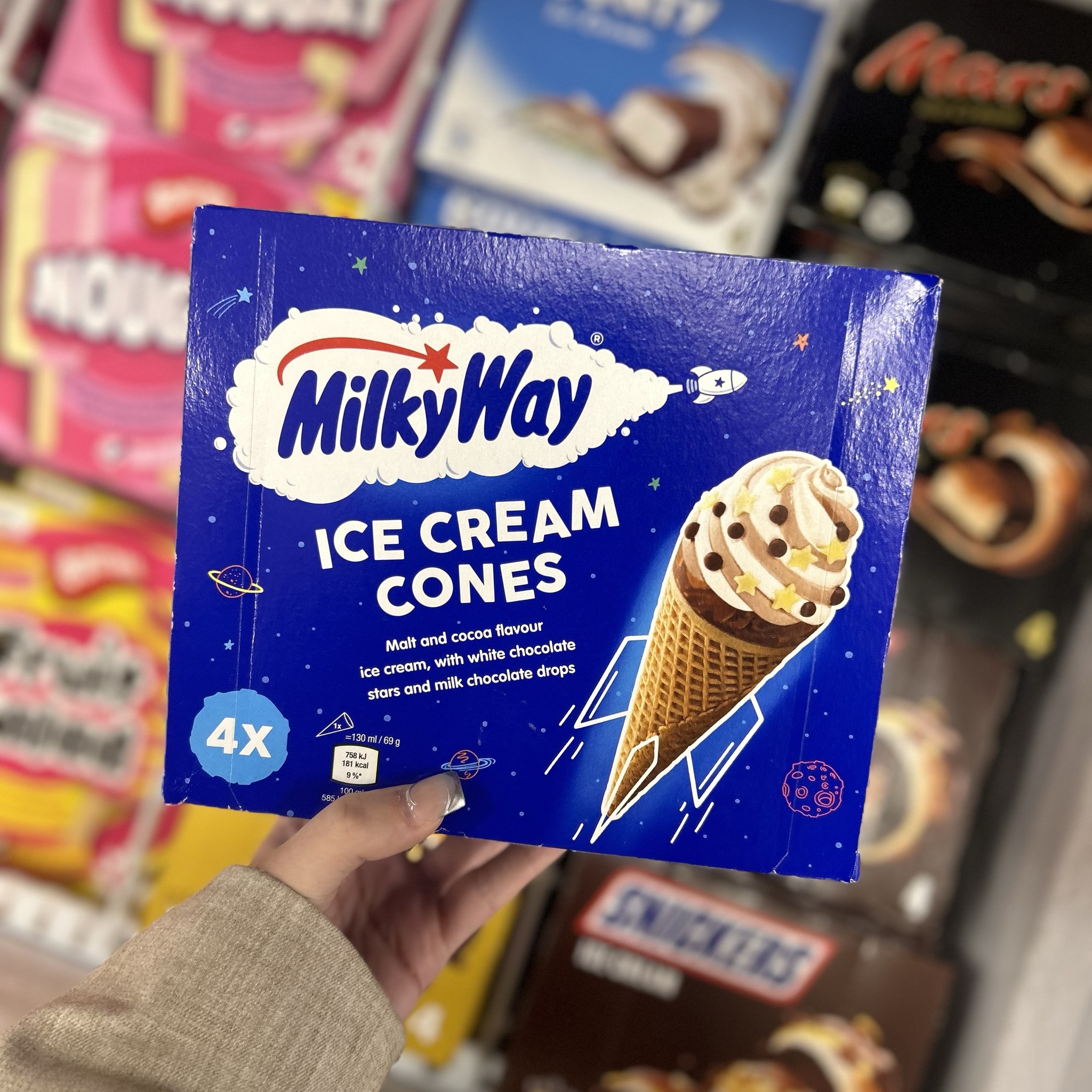 Our milky way ice cream is out of this world! 🌎