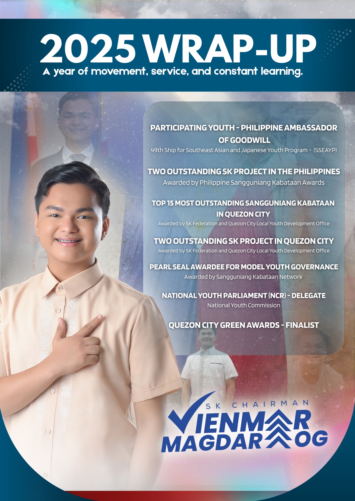 SK Chairman Vienmar Magdaraog | Quezon City