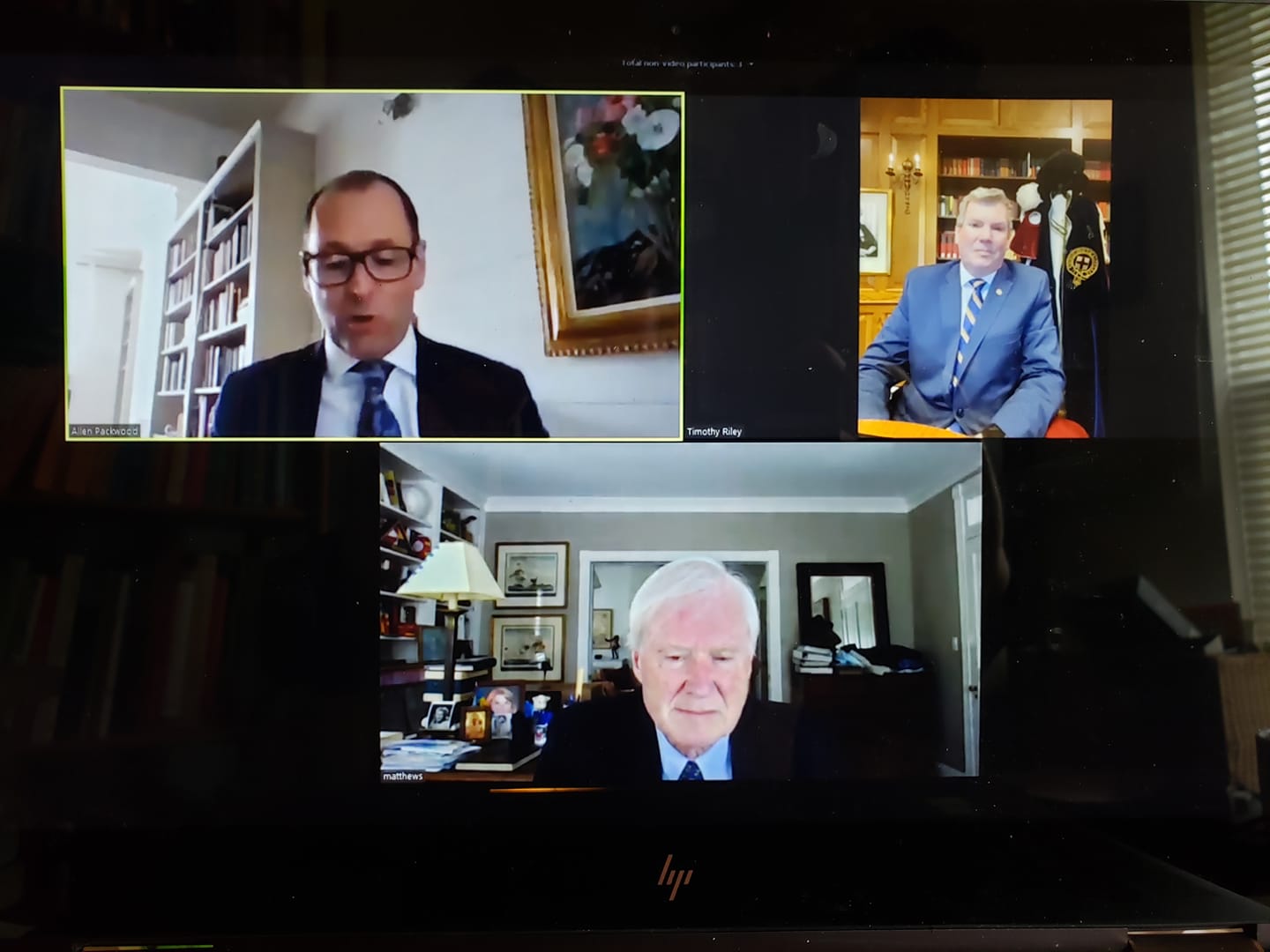 Live webcast... - Churchill Institute for Global Engagement