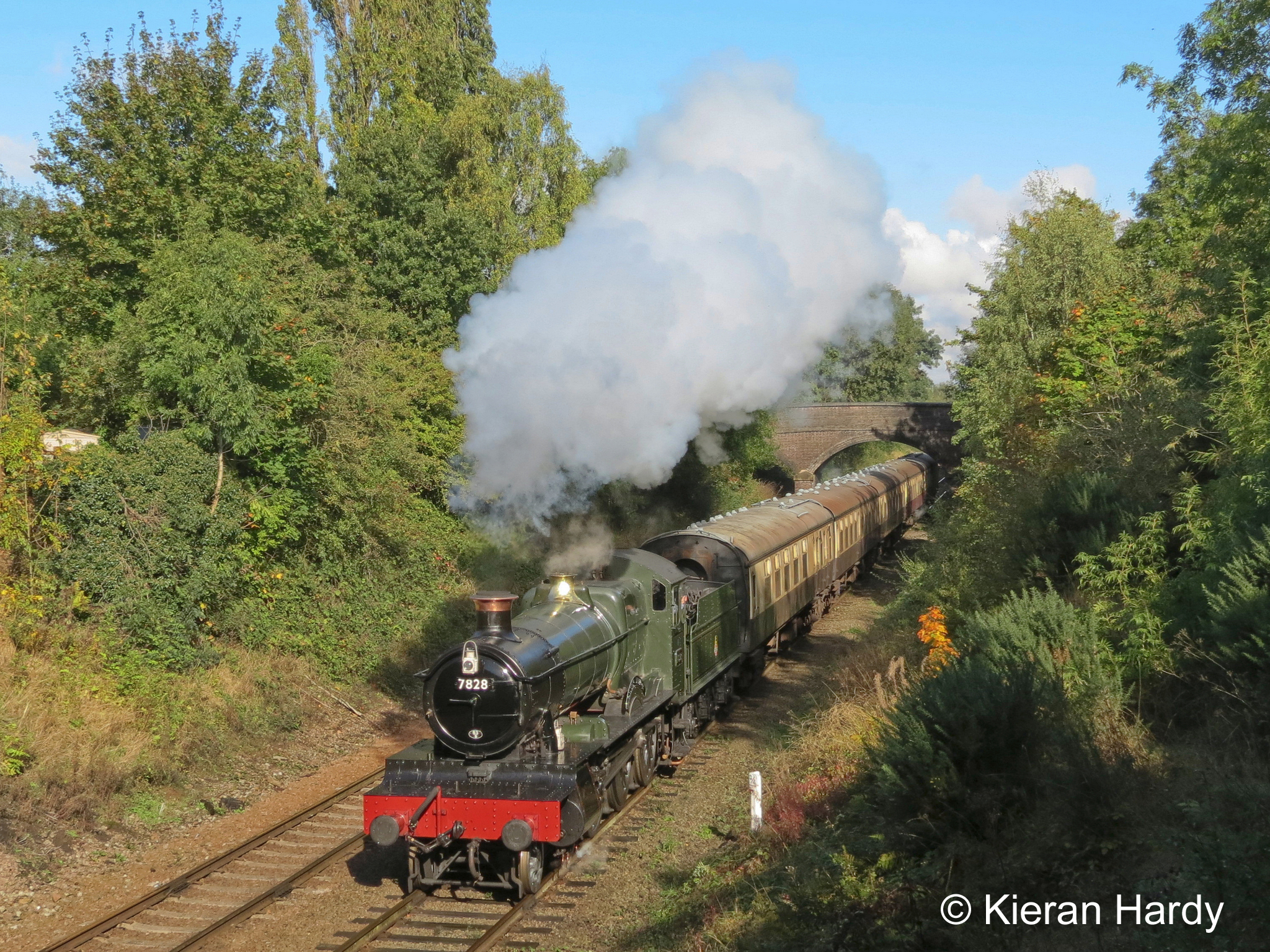K H - During last years Autumn Gala, BR (WR) Manor No. 7828 'Odney ...
