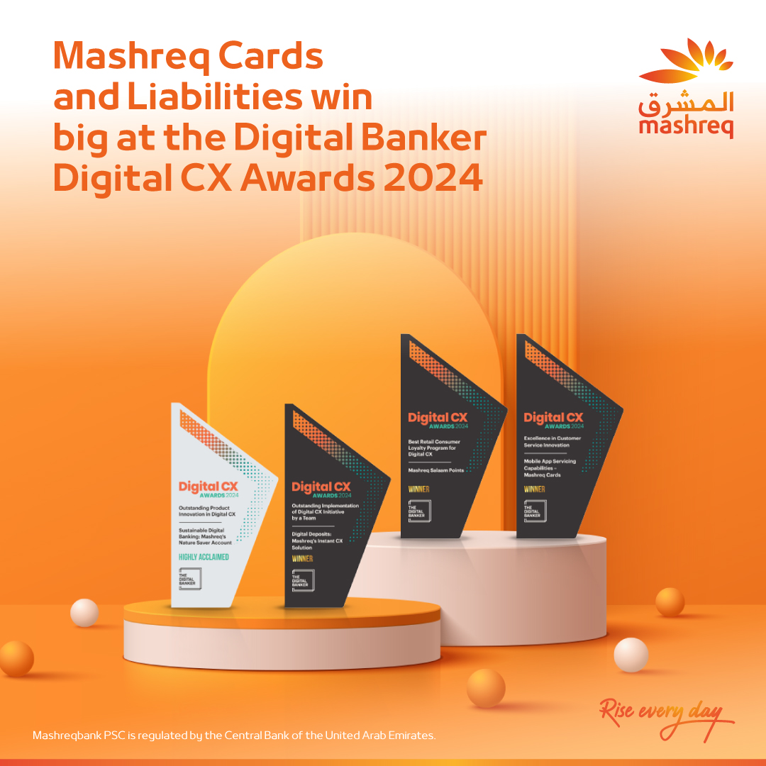 Mashreq - We are delighted to announce that Mashreq has...