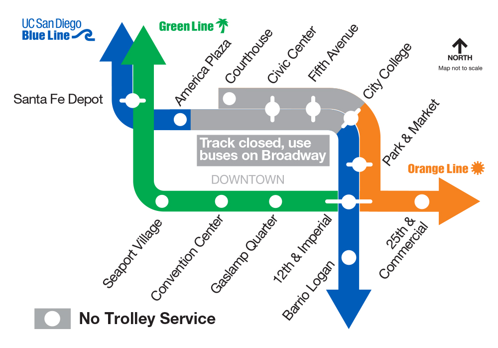 🚧 Downtown Closure: America... - Metropolitan Transit System