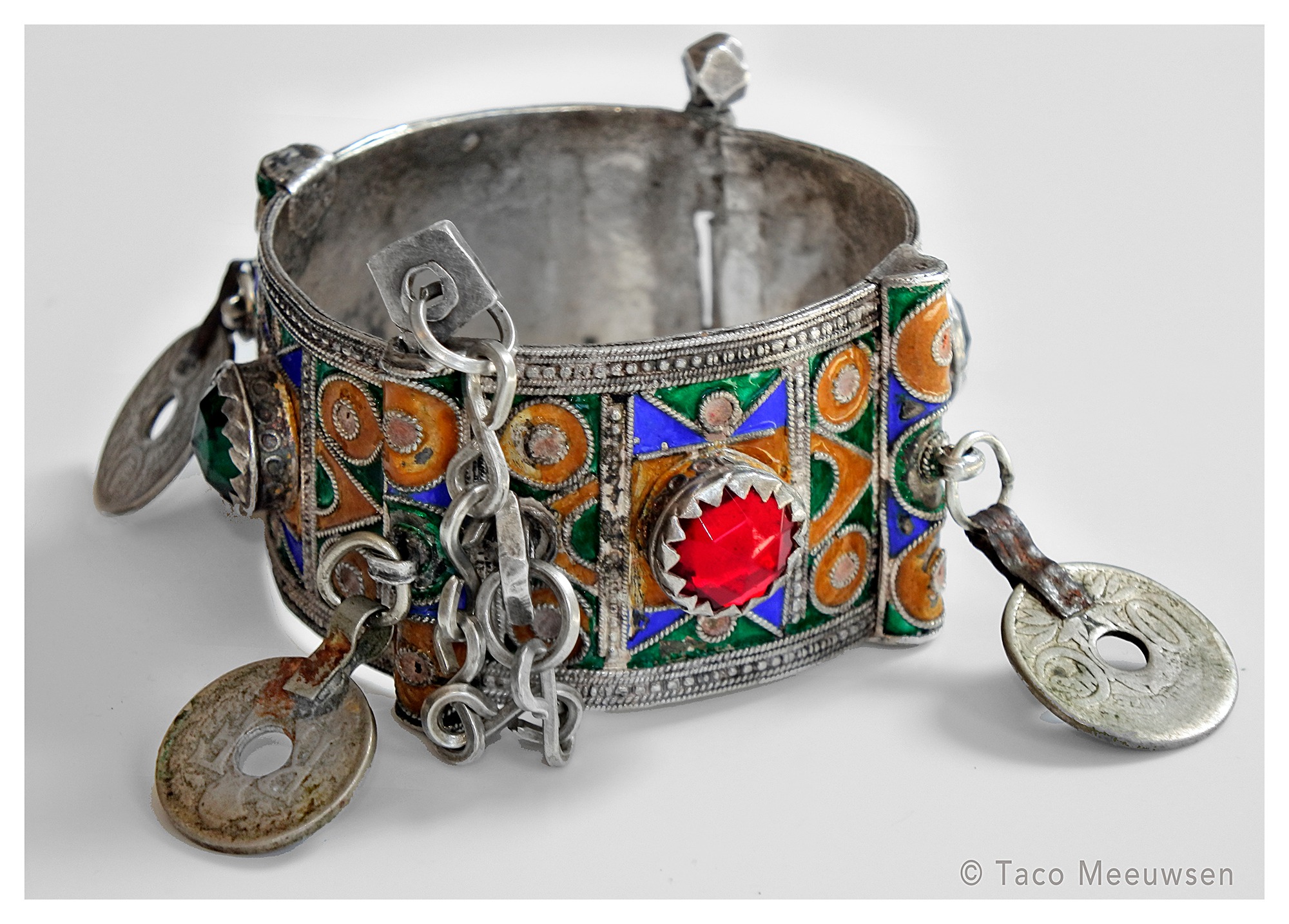 Old silver bracelet from Morocco