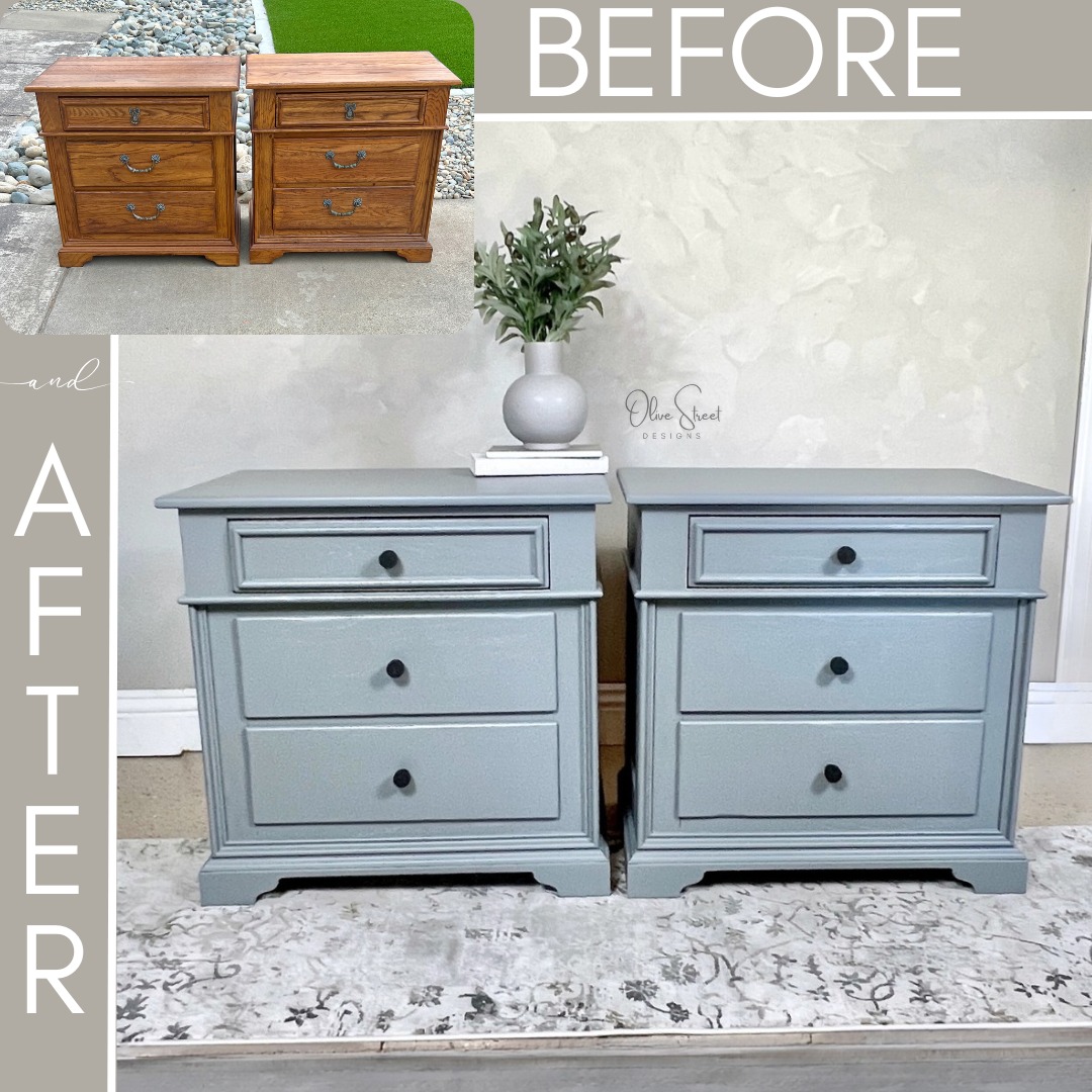 grey dresser with white knobs Are you a fan of the clear we chose for this rustic gray dresser? Comment 🌟 5930 🌟 for all the details and free printable instructions! 👇 publication-list:25Q1_MAR_SPRING_2