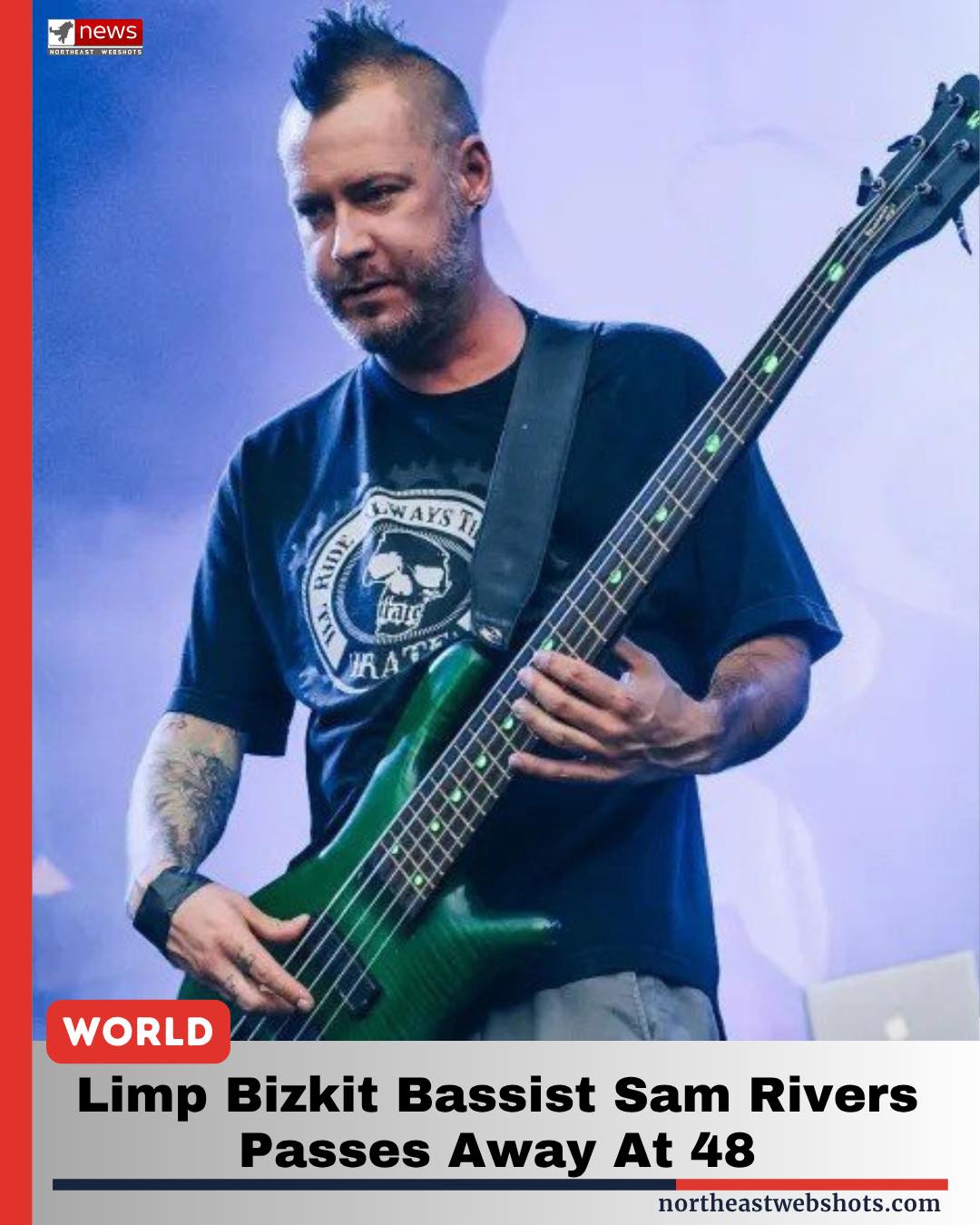 Northeast - Limp Bizkit Bassist Sam Rivers Passes Away At 48 Sam Rivers ...