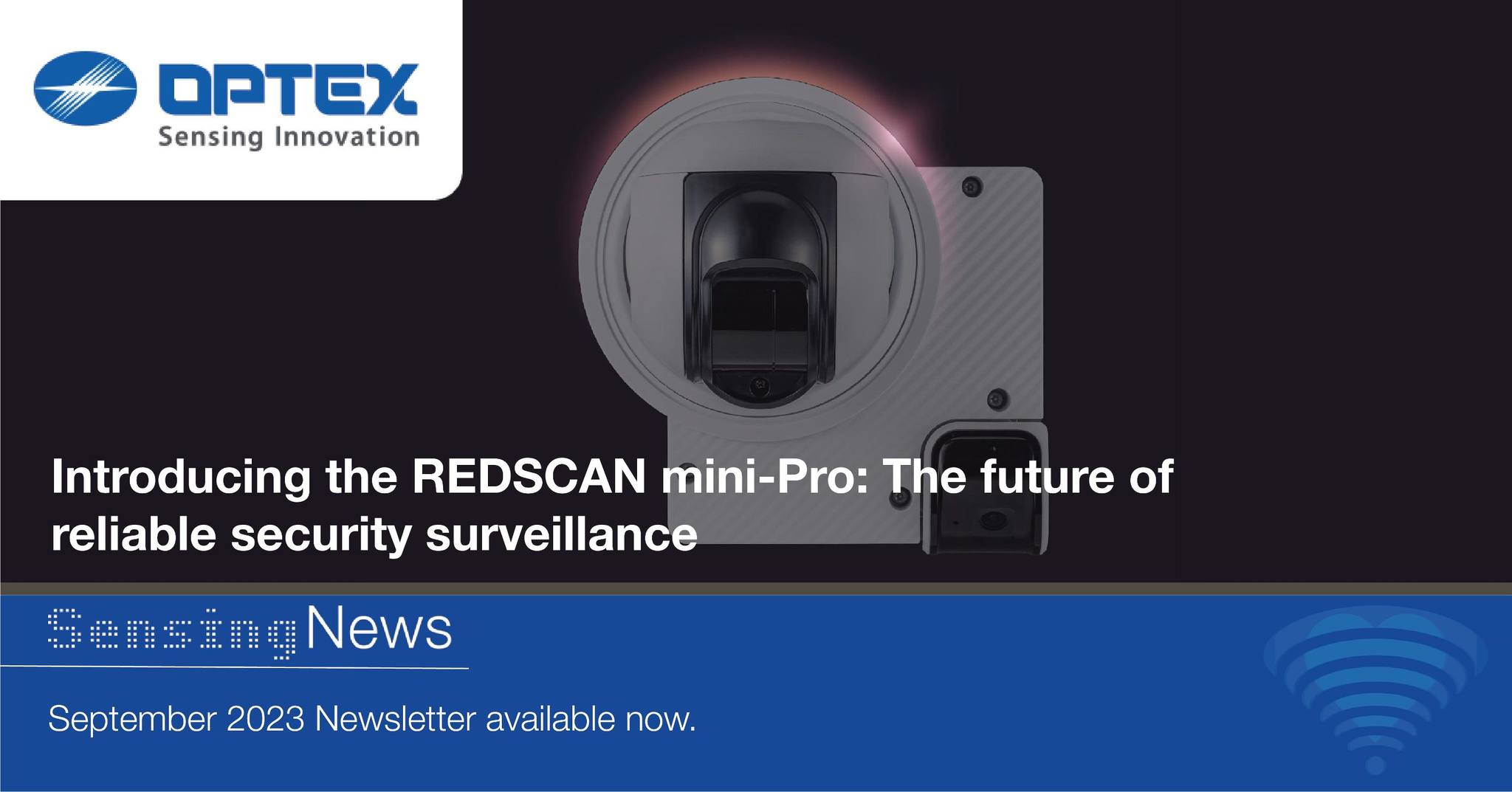 OPTEX - Introducing the REDSCAN mini-Pro: The future of reliable ...