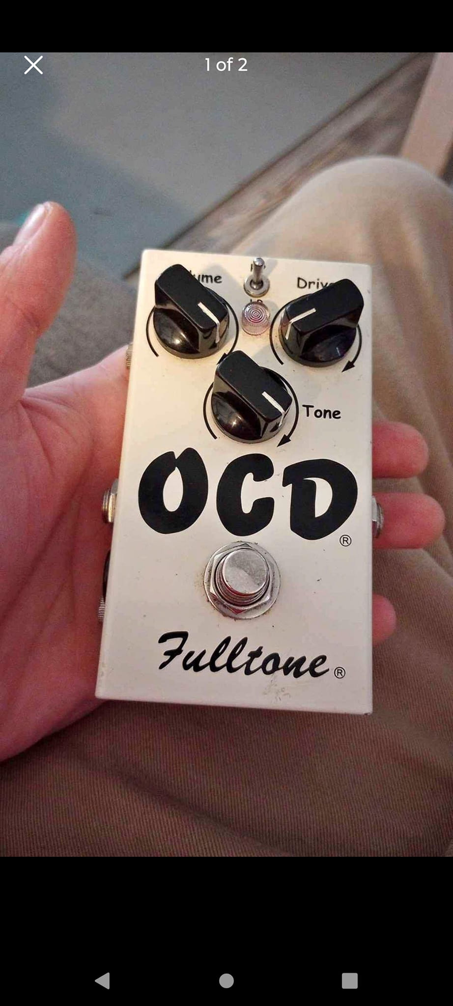 What's inside OCD V 1.7 guitar pedal?