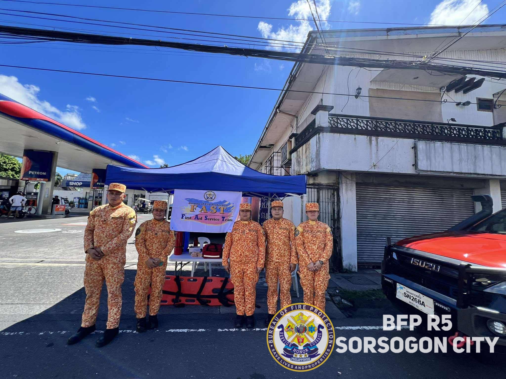 BFP R5 Sorsogon City added a new photo. - BFP R5 Sorsogon City