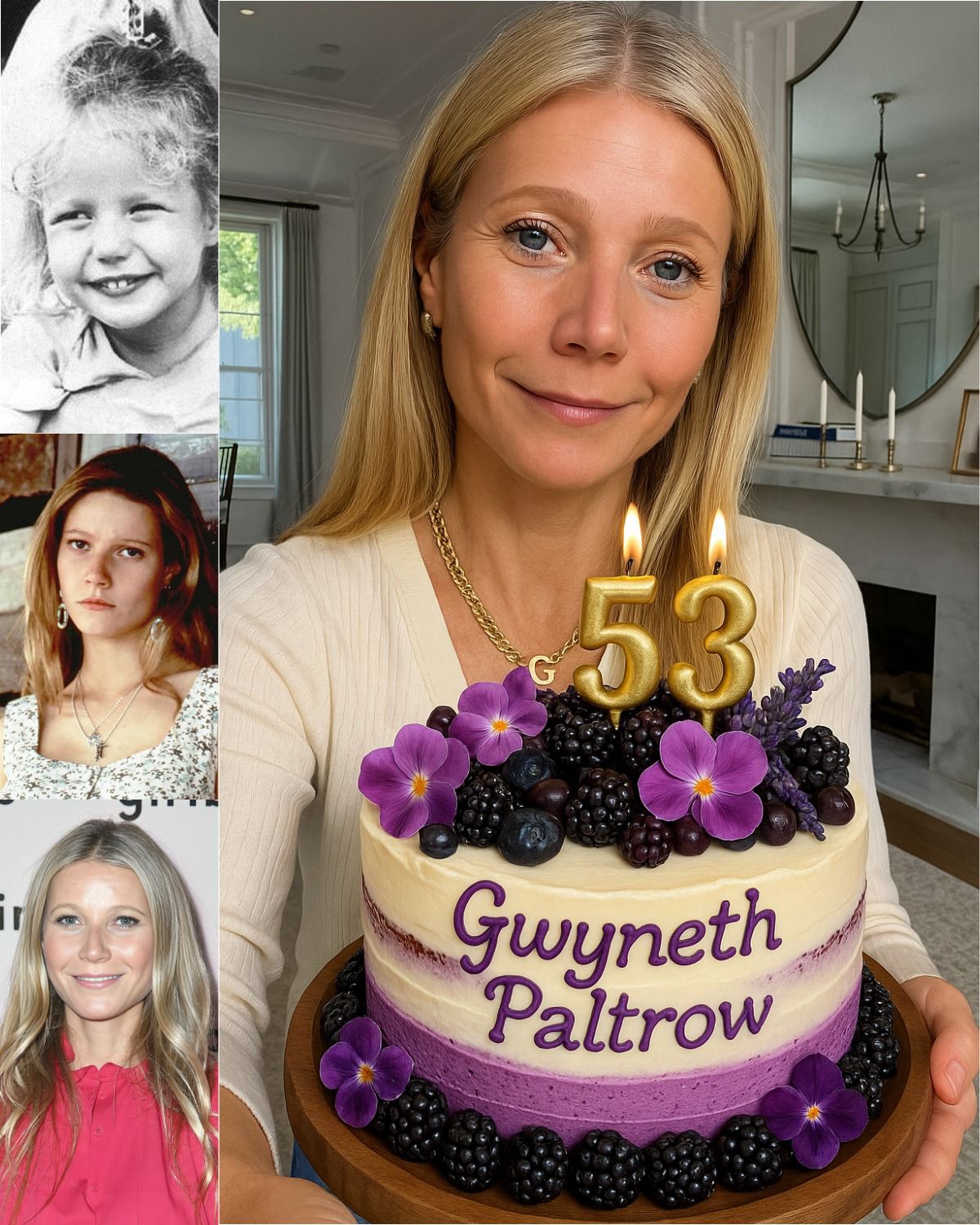 Feed - 🎉 Happy 53rd Birthday to Gwyneth Paltrow! 🎁🎉 📍 Gwyneth Paltrow ...