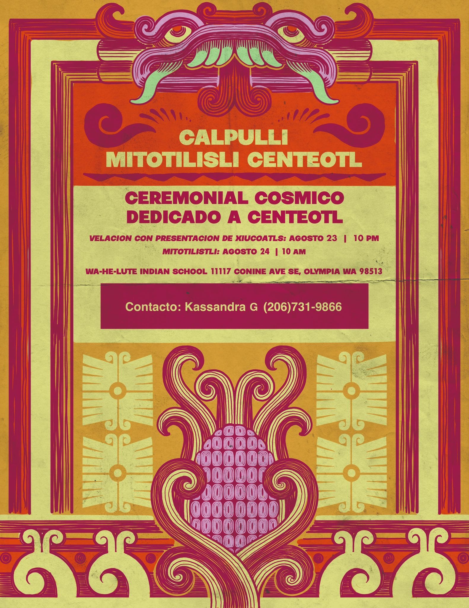 Calpulli Mitotilistli Centeotl