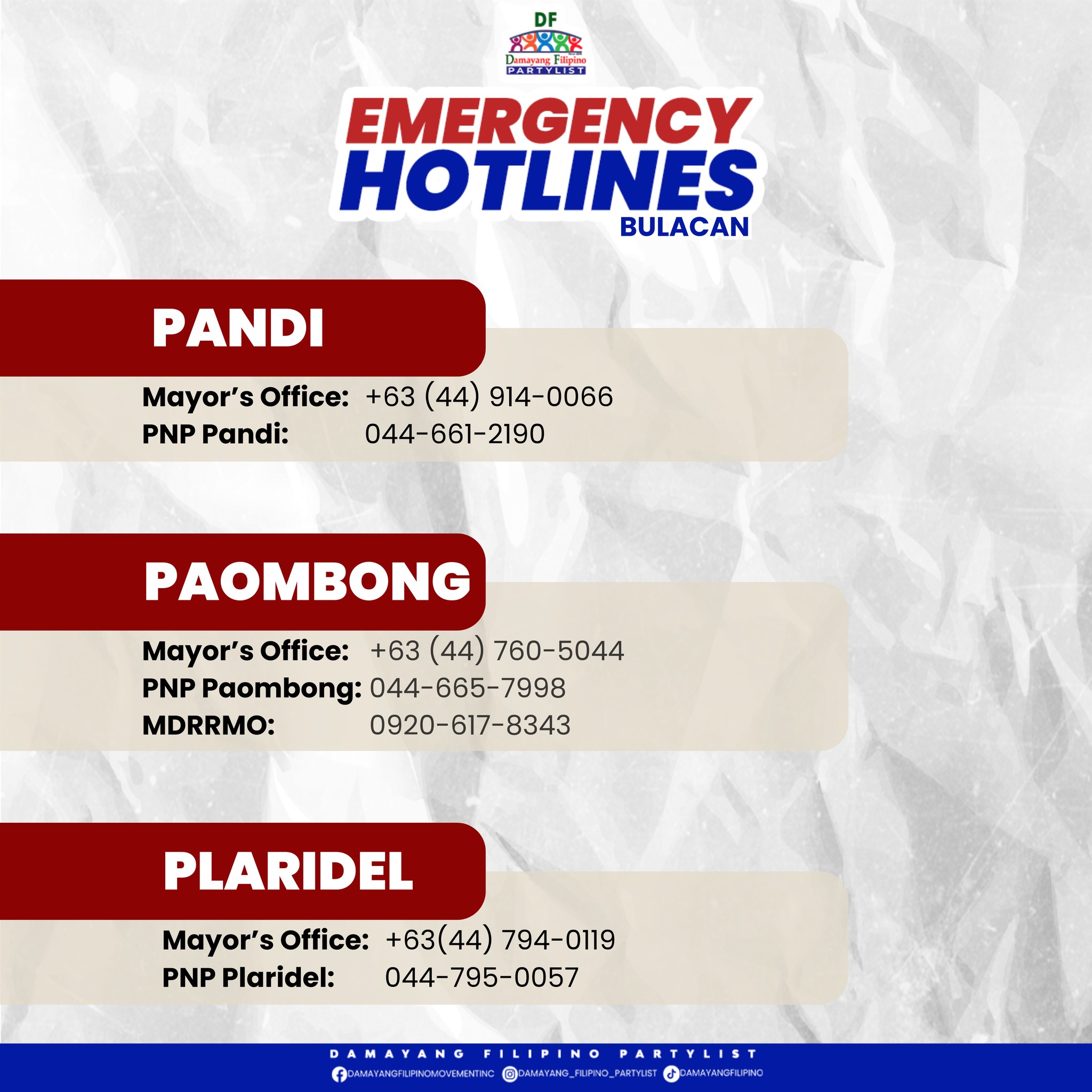 Damayang Filipino... - Damayang Filipino Movement Inc