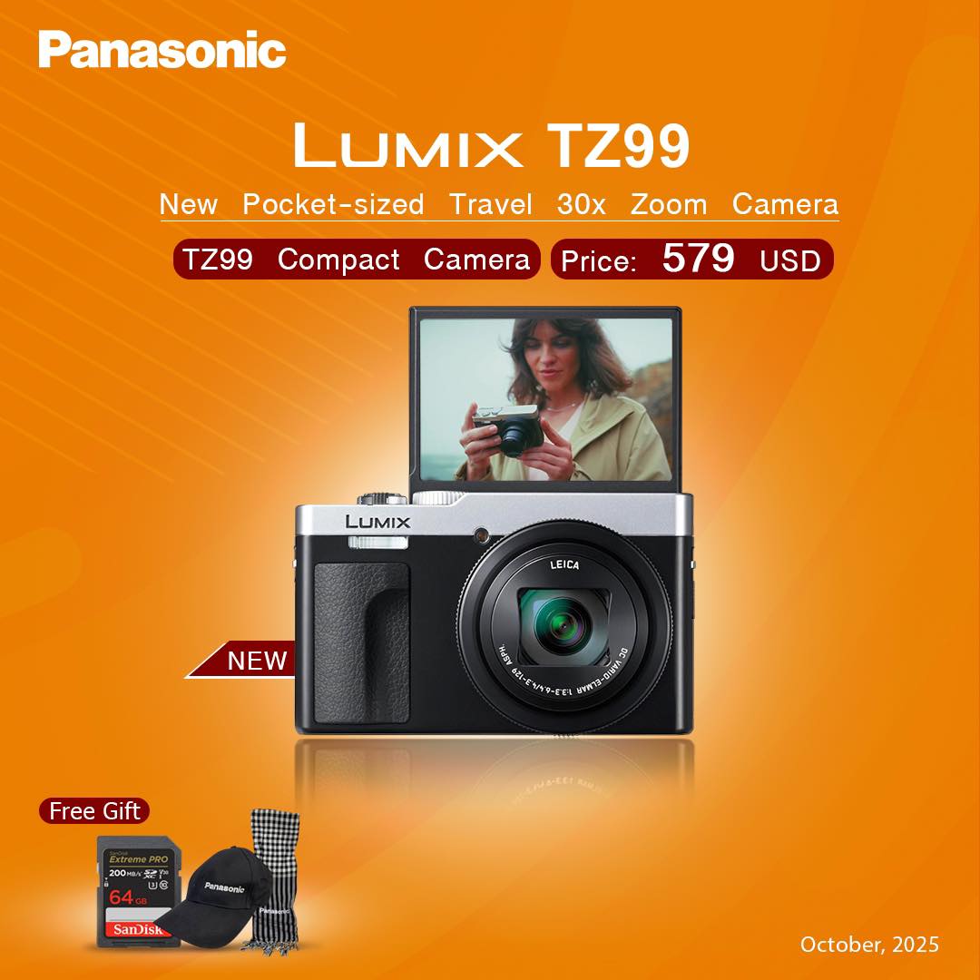 Best seller LUMIX TZ99 😍
