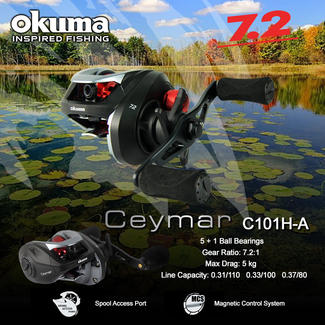line capacity okuma ceymar c10 Spinning Reel 23 CB CCB-1000 SHA About Manuals If included Okuma Reel Size Ceymar -