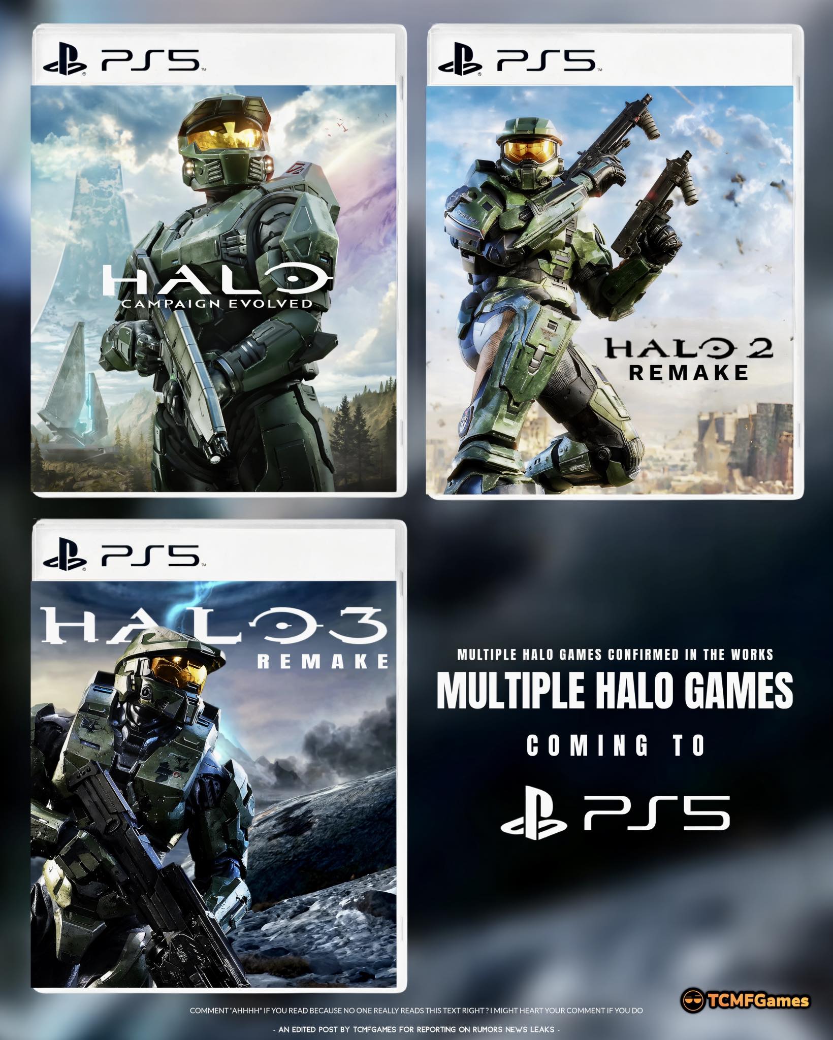 Jazmyn Aguilar - MULTIPLE HALO PS5 GAMES COMING 🔥🔥 - Ps5... | Facebook