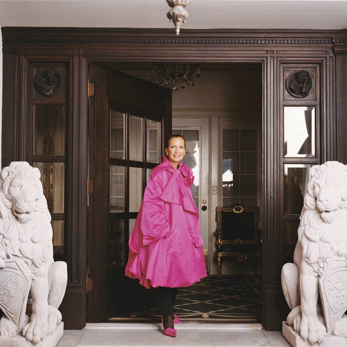 I love this coat, it's a really fun coat, by Christian Lacroix