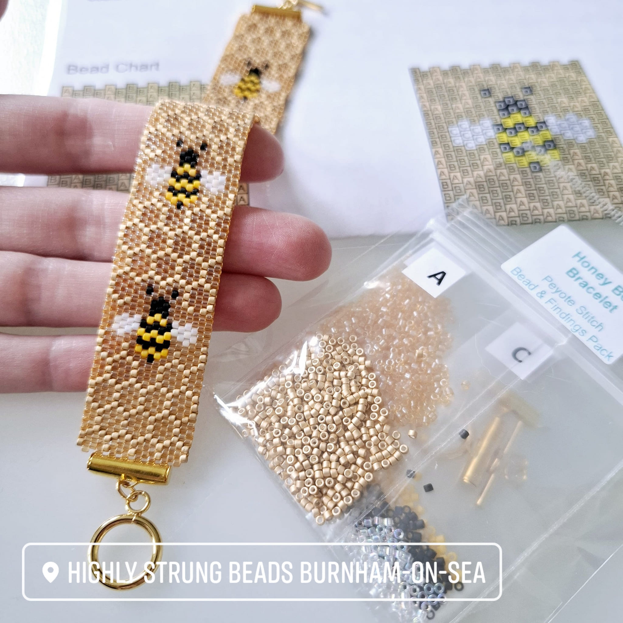 🐝 Printed patterns... - Highly Strung Beads Burnham-on-Sea | Facebook