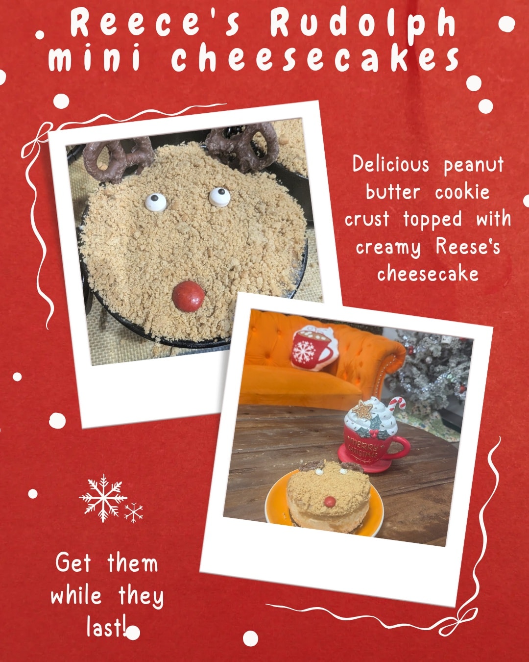 B&T Coffee - 🦌🎄 Meet Rudolph… Reese’s Style! 🎄🦌 The... | Facebook