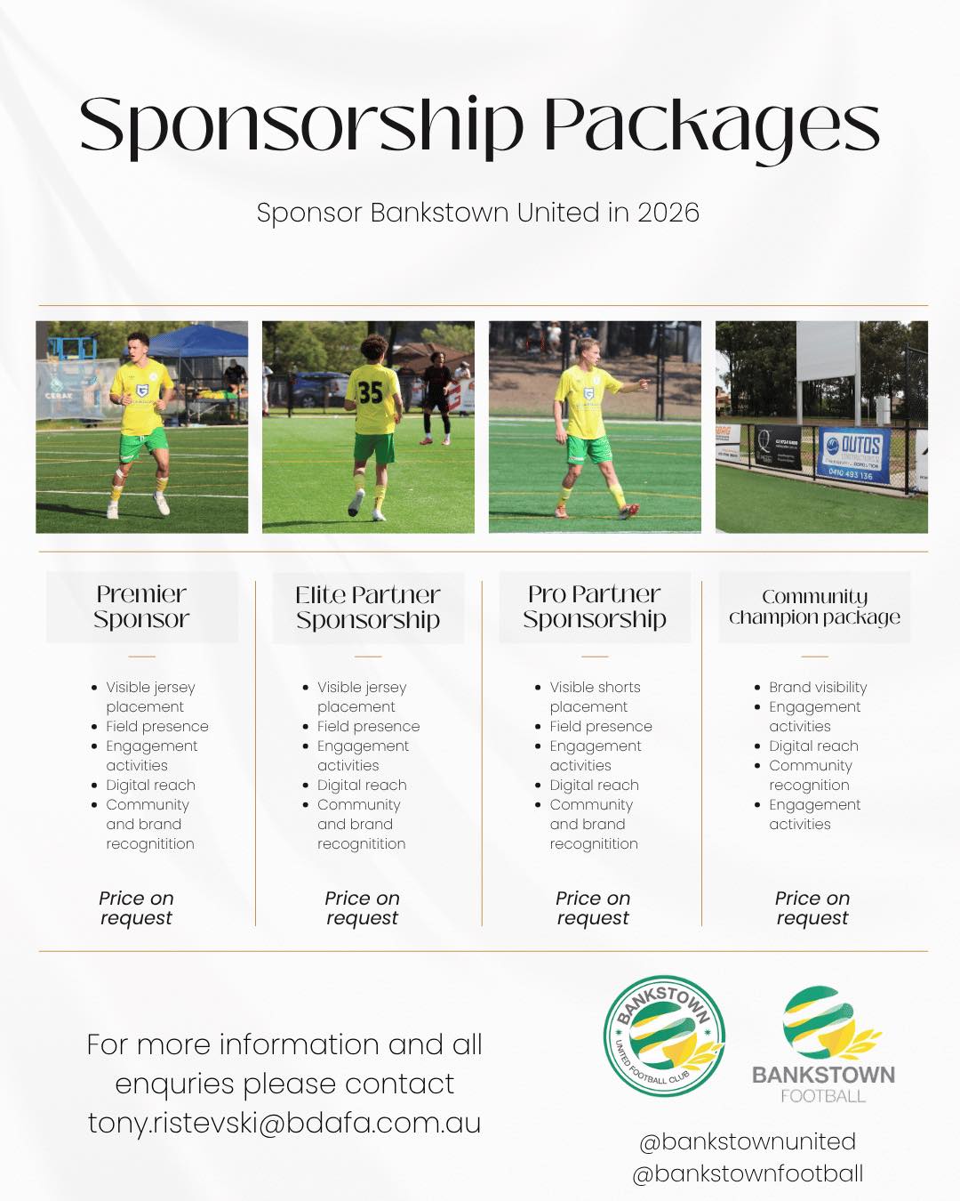 We’re excited to begin a new chapter... - Bankstown United FC | Facebook