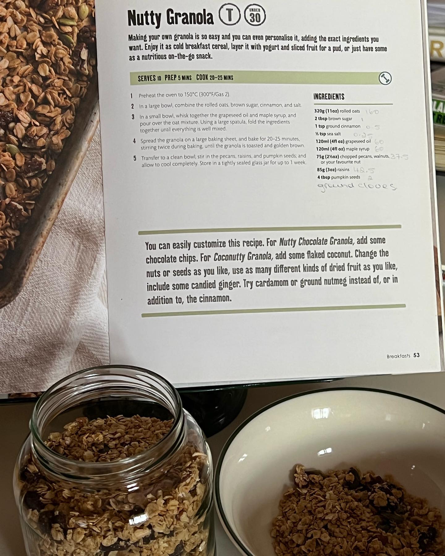 Nutty granola . . . #homemade... - Cooking with Colette