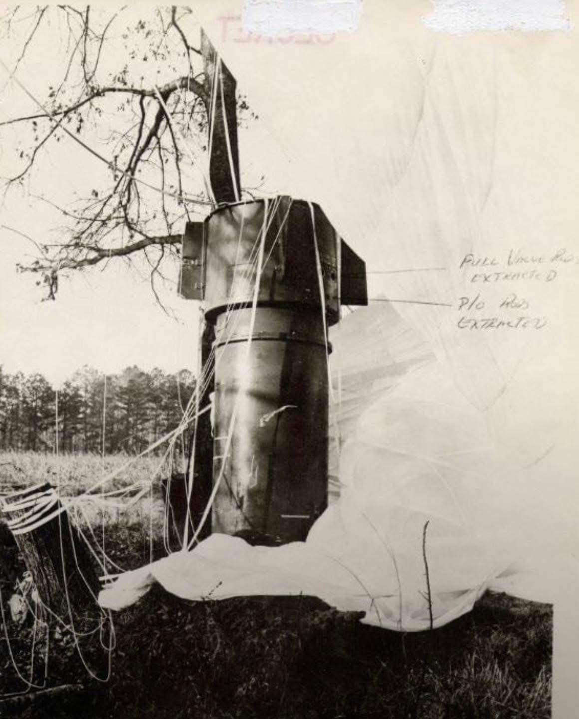 History - In 1961, a B-52 bomber broke apart in midair over Goldsboro ...