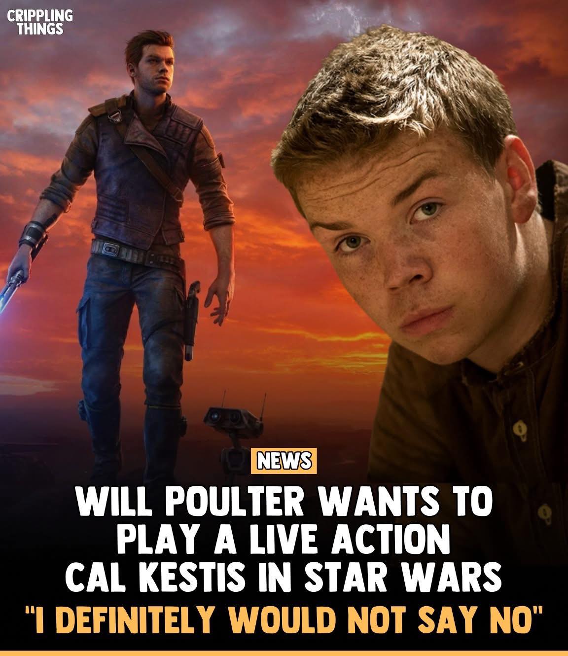 Now - Damn. They should have casted an actual actor for live action ...