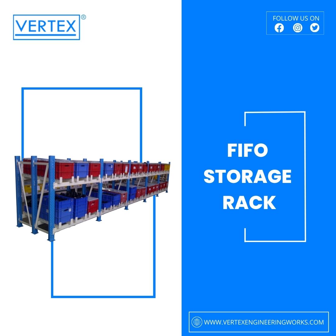 Product: FIFO Storage Rack The... - Vertex Engineering Works