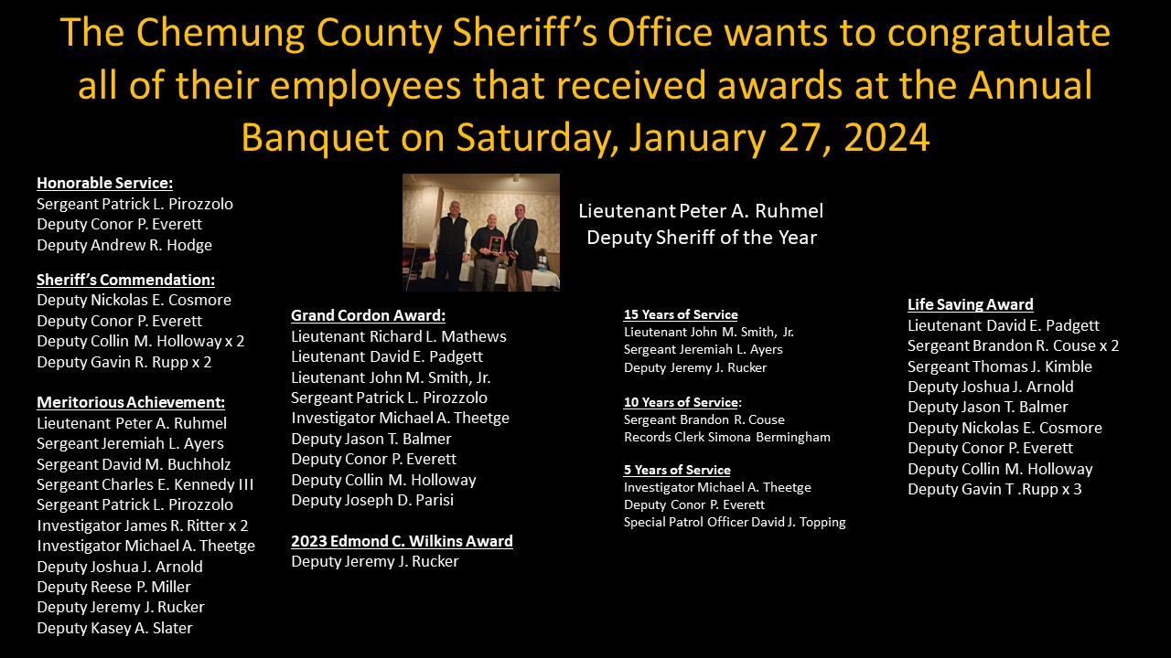 Chemung County Corrections Officer Association | Elmira NY