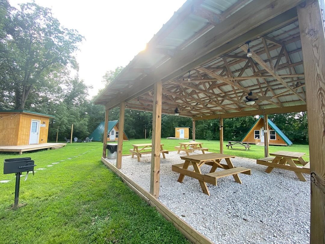 Posh Pines at Outpost Campground | Salt Lick KY