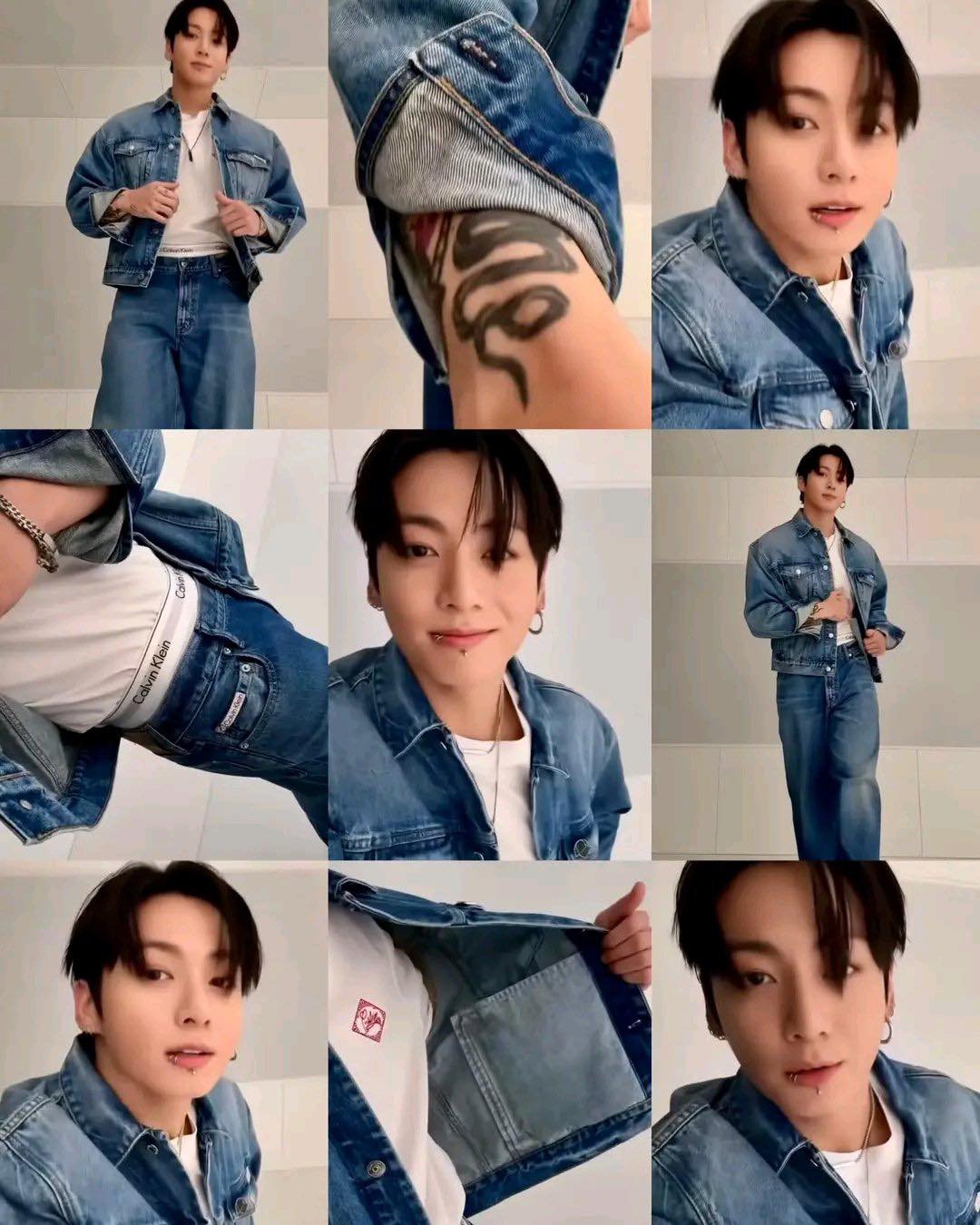 XS JUNGKOOK for デニムジャケット Jung Kook Denim Jacket | 90s