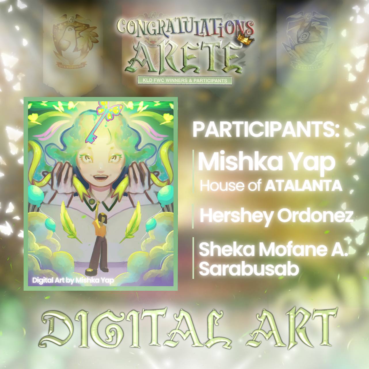ARETE - CONGRATULATIONS to all participants of Digital Art. Your ARETE ...