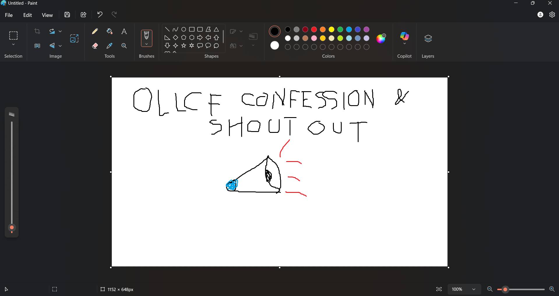 OLLCF Confession ξ Shout Out