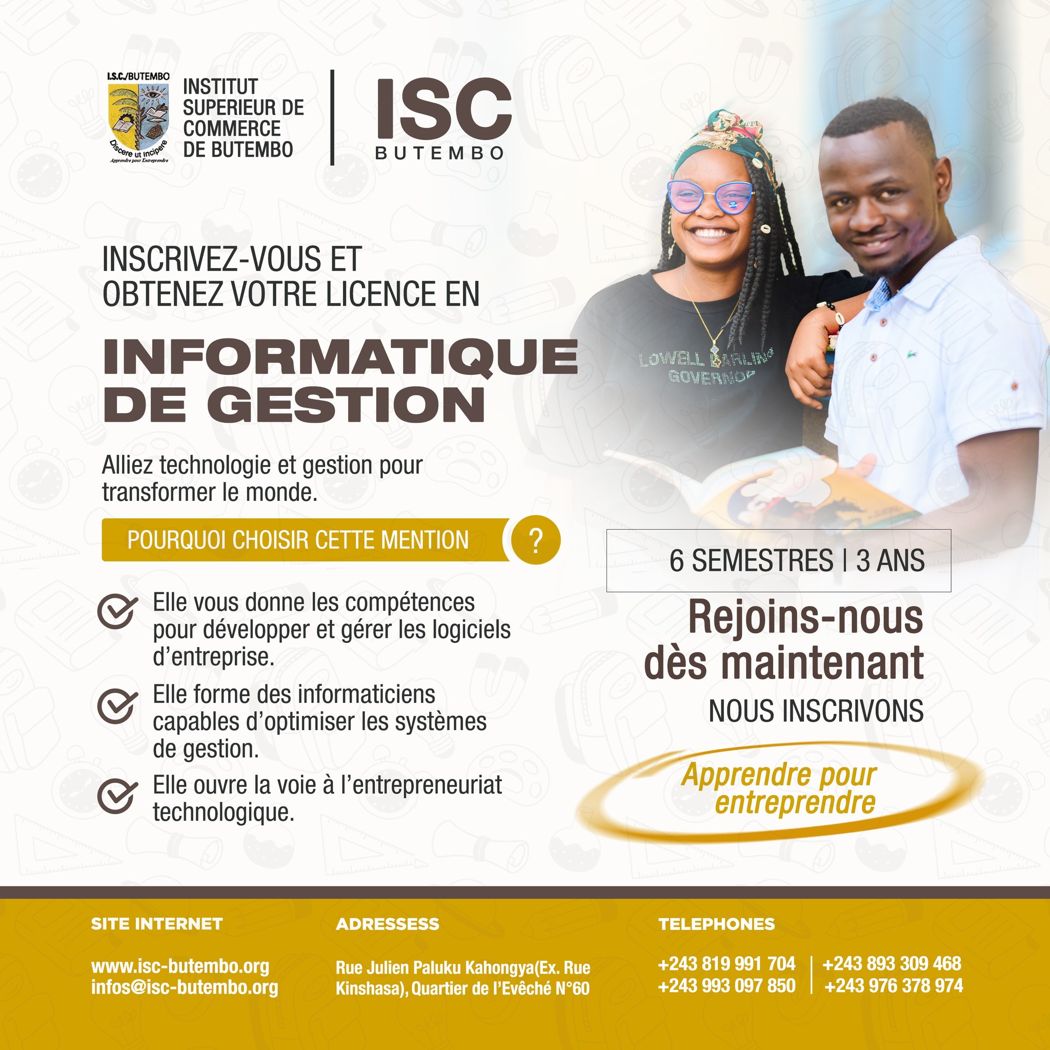 Institut Supérieur de Commerce de Butembo | Butembo