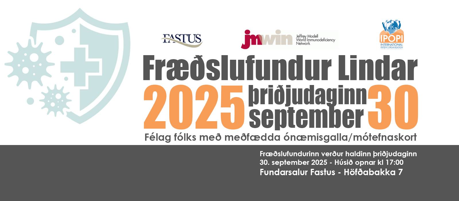 Fræðslufundur Lindar 30.september