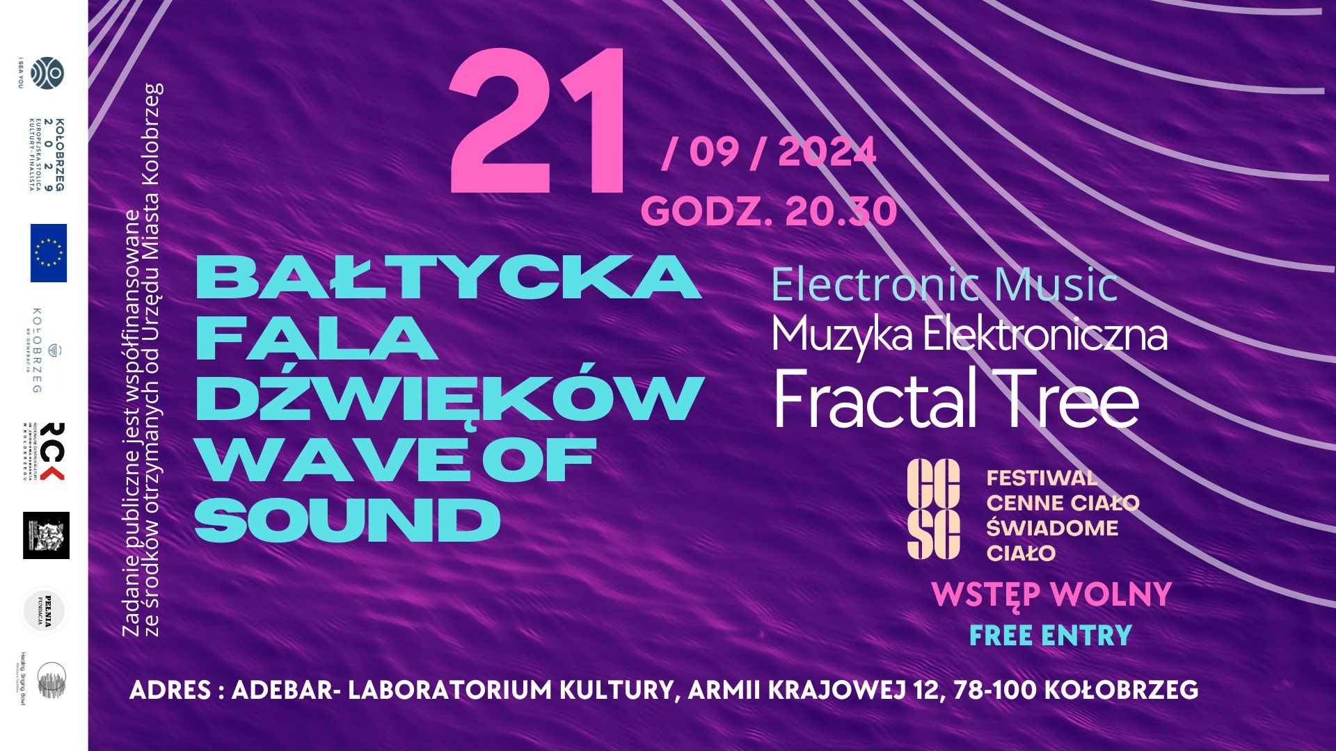 Bałtycka Fala Dźwięku - Wave of Sound - koncert Fractal Tree