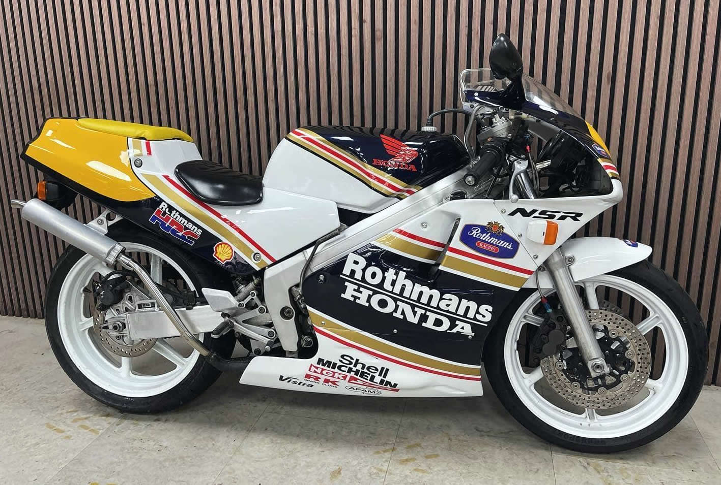 Ad: 1989 Honda NSR 250 MC18 in Seed Racing colours On eBay here