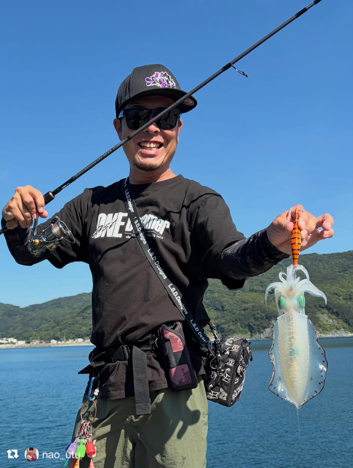 GVX703玄武レポート‼️ 雷虎でNICE SQUID🦑⚡️ Repost from @nao_utu